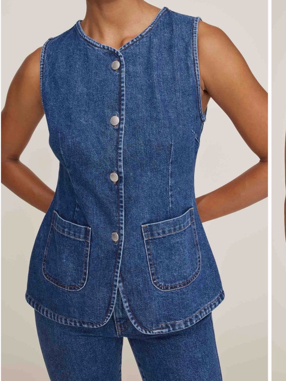 DL1961 denim vest